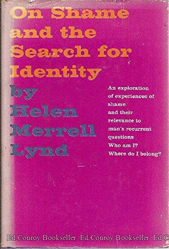 On shame and the search for identity