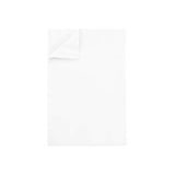 Toodou White Queen Bed Top Sheet is Made of Soft Wrinkle Resistant Microfiber and The Luxurious Solid Color Flat Sheet is Comfortable and Durable