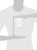 Amazon Basics All-Purpose Wine Glasses, 19-Ounce, Set of 4