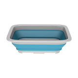 Wakeman Outdoors Collapsible Multiuse Wash Bin- Portable Wash Basin/Dish Tub/Ice Bucket with 10 L Capacity for Camping, Tailgating, More