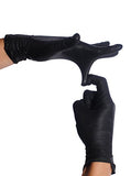 Heavy Duty Nitrile Gloves, Infi-Touch Strong & Tough, High Chemical Resistant, Disposable Gloves, Powder-Free, Non Sterile (1, Medium)
