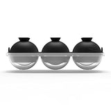 Samuelworld Large Sphere Ice Tray Mold Whiskey Big Ice Maker 6 x 2.5 Inch Ice Ball for Cocktail and Scotch