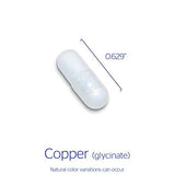 Pure Encapsulations - Copper (Glycinate) - Hypoallergenic Essential Mineral Supplement - 60 Capsules