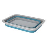 Wakeman Outdoors Collapsible Multiuse Wash Bin- Portable Wash Basin/Dish Tub/Ice Bucket with 10 L Capacity for Camping, Tailgating, More