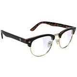 GLASSY Morrison Premium Blue Light Blocking Glasses, Anti Headache, Eyestrain and Fatigue, Glasses for Computer and Gaming, Black Tortoise Frame, Clear Lens