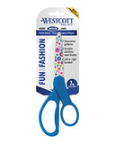 Westcott 7" Straight Fun and Fashionable Student Scissors, Floral (16401-030), Assorted