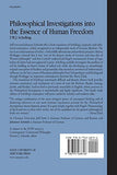 Philosophical Investigations into the Essence of Human Freedom (Suny Series in Contemporary Continental Philosophy)