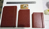 Phoenix Journal with Custom text or custom quote engraved leather bound, strip with the same color to keep it closed, jotter, scribbling pad scribbling block, notebook scratch