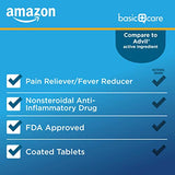 Amazon Basic Care Ibuprofen Tablets 200 mg, Pain Reliever/Fever (NSAID), 500 Count
