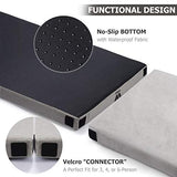 Willpo Memory Foam Camping Mattress 24" 72" 2 3/8" Portable Comfortable Outdoor Indoor Hiking Backpacking Compact Thick Sleeping Pad Floor Guest Bed Lightweight Car Camp Tent Mattress Travel Bag