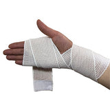 ZJCCTO Elastic Bandage 4 Pack. 2 Inches Wide x (13 to 15 ft. When Stretched) with Hook and Loop on Both Ends, Latex Free Bandage. Perfect Compression Wrap for Varicose Veins,Sprained Ankle