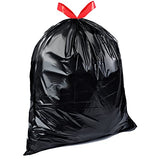 Amazon Basics Multipurpose Drawstring Trash Bags, Unscented, 30 Gallon, 50 Count (Previously Solimo)