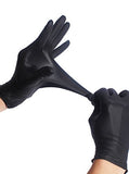 Heavy Duty Nitrile Gloves, Infi-Touch Strong & Tough, High Chemical Resistant, Disposable Gloves, Powder-Free, Non Sterile (1, Medium)