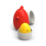 FRED - 5141920 Fred NESTED Hen & Chick Dry Measuring Cups, Set of 6, medium -
