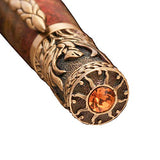 Penn State Industries PKRISEAB Phoenix Rising Twist Ballpoint Pen Kit Woodturning Project (Antique Brass)