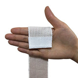 ZJCCTO Elastic Bandage 4 Pack. 2 Inches Wide x (13 to 15 ft. When Stretched) with Hook and Loop on Both Ends, Latex Free Bandage. Perfect Compression Wrap for Varicose Veins,Sprained Ankle