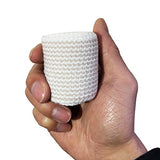 ZJCCTO Elastic Bandage 4 Pack. 2 Inches Wide x (13 to 15 ft. When Stretched) with Hook and Loop on Both Ends, Latex Free Bandage. Perfect Compression Wrap for Varicose Veins,Sprained Ankle