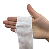 ZJCCTO Elastic Bandage 4 Pack. 2 Inches Wide x (13 to 15 ft. When Stretched) with Hook and Loop on Both Ends, Latex Free Bandage. Perfect Compression Wrap for Varicose Veins,Sprained Ankle