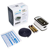 Innovo Deluxe iP900AP Fingertip Pulse Oximeter with Plethysmograph and Perfusion Index (Off-White with Black)