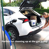 Scrub n Go Hand Wash Station 2 Gallon Portable Heavy Duty Bucket with Bottle Bracket and Easy Flow Faucet