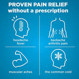 Amazon Basic Care Ibuprofen Tablets 200 mg, Pain Reliever/Fever (NSAID), 500 Count