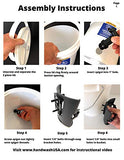 Scrub n Go Hand Wash Station 2 Gallon Portable Heavy Duty Bucket with Bottle Bracket and Easy Flow Faucet