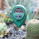 PentaBeauty Soil pH Meter, 3-in-1 Soil Tester with Moisture, Light and PH Soil Test Kit for Garden, Farm, Lawn, Indoor & Outdoor, Soil Moisture Meter