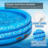 JAMBO Kiddie Pool- Inflatable Swimming Pool for Kids, Toddlers, and Baby | Doubles as a Ball Pit & Dog Pool | Great Splash Pool Backyard Water Toys