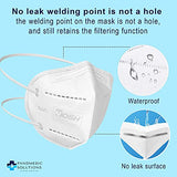 MedicPro N95 Mask NIOSH Approved, 10 Pack Individually Wrapped, N95 Particulate Respirator Mask Made in USA