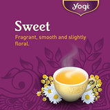 Yogi Tea - Comforting Chamomile Tea (6 Pack) - Soothes Mild Tension and Promotes Sleep - Caffeine Free - 96 Organic Herbal Tea Bags