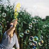 UBITREE Bubble Wands Set for Kids Outdoor Giant Bubbles Wand Funny Bubbles Maker Toys for Boys Girls 3 Pcs Bubble Sticks Perfect for Birthday Party Favors Lawn Park Beach Summer Fun