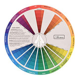 Segolike segolike Artist Pigment Paint Color Mixing Guide Palette Wheel Matching Chart