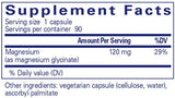 Pure Encapsulations - Magnesium (Glycinate) - Supports Enzymatic and Physiological Functions - 90 Capsules