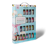 Thoughtfully Gifts, Cake Decorating Kit Gift Set, Includes a Variety of Cake Sprinkles for Decorating Cakes, Cupcakes, Cookies, Brownies and More, Pack of 18