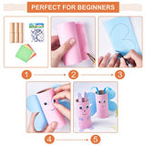 FREEBLOSS 6Pcs DIY Toilet Paper Roll Crafts Easy Paper Roll Crafts Lovely Animals Paper Craft for Kids to Do at Home