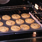 Crown Cookie Sheets, 2 Pack, 14 x 16.5”, Thick Solid Construct, Rust Free, Easy to Clean, Made in Canada