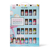 Thoughtfully Gifts, Cake Decorating Kit Gift Set, Includes a Variety of Cake Sprinkles for Decorating Cakes, Cupcakes, Cookies, Brownies and More, Pack of 18