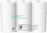 Amazon Brand - Presto! Flex-a-Size Paper Towels, Huge Roll, 12 Count = 30 Regular Rolls