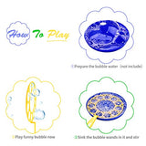 UBITREE Bubble Wands Set for Kids Outdoor Giant Bubbles Wand Funny Bubbles Maker Toys for Boys Girls 3 Pcs Bubble Sticks Perfect for Birthday Party Favors Lawn Park Beach Summer Fun