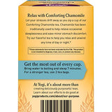 Yogi Tea - Comforting Chamomile Tea (6 Pack) - Soothes Mild Tension and Promotes Sleep - Caffeine Free - 96 Organic Herbal Tea Bags
