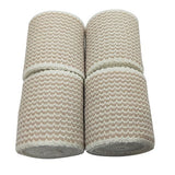 ZJCCTO Elastic Bandage 4 Pack. 2 Inches Wide x (13 to 15 ft. When Stretched) with Hook and Loop on Both Ends, Latex Free Bandage. Perfect Compression Wrap for Varicose Veins,Sprained Ankle