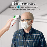 Touchless Thermometer-Forehead Thermometer with Fever Alarm and Memory Function – Ideal for Babies, Infants, Children, Adults, Indoor, and Outdoor Use
