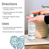 Puracy Hand Sanitizer Gel Set for Home and Office, Natural Citrus & Sea Salt 70% Alcohol Skin Softening Non-Drying Formula, 12 Fl Oz (3-Pack)