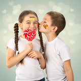 Aneco 288 Pieces Valentines Heart Tattoos Assorted Styles Valentine's Day Temporary Tattoos Red Heart Tattoos for Valentine's Party Favor