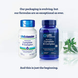 Life Extension Bio Active Complete B Complex  60 Veg Caps (packaging may vary)