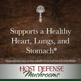 Host Defense - Stamets 7 Multi Mushroom Capsules, Supports Overall Immunity by Promoting Respiration and Digestion with Lion's Mane, Reishi, and Cordyceps, Non-GMO, Vegan, Organic, 120 Count