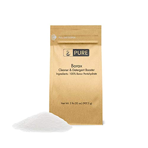 PURE Borax Powder (2 lb.), Pure Borax, Multipurpose Cleaning Agent, Ideal Slime Ingredient