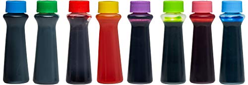 Spice Supreme Select Assorted Liquid Food Coloring Kit - 8 Bottles, 0.3 Ounces Each