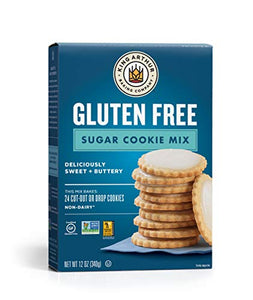 King Arthur, Gluten-Free Sugar Cookie Mix, Gluten-Free, Non-GMO Project Verified, Certified Kosher, 12 Ounces