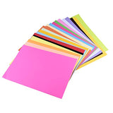 Colored Paper, Colored A4 Copy Paper, Crafting Decorating Cut-to-Size Paper 100 Sheets 20 Different Colors for DIY Art Craft (20 30cm)